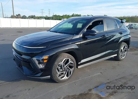 2025 Hyundai Kona N Line S from USA, damaged, VIN KM8HB3A38SU196753